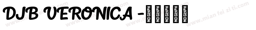 DJB VERONICA 字体转换